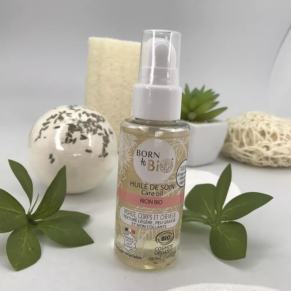 Huile de Soin Ricin - Certifiée Bio