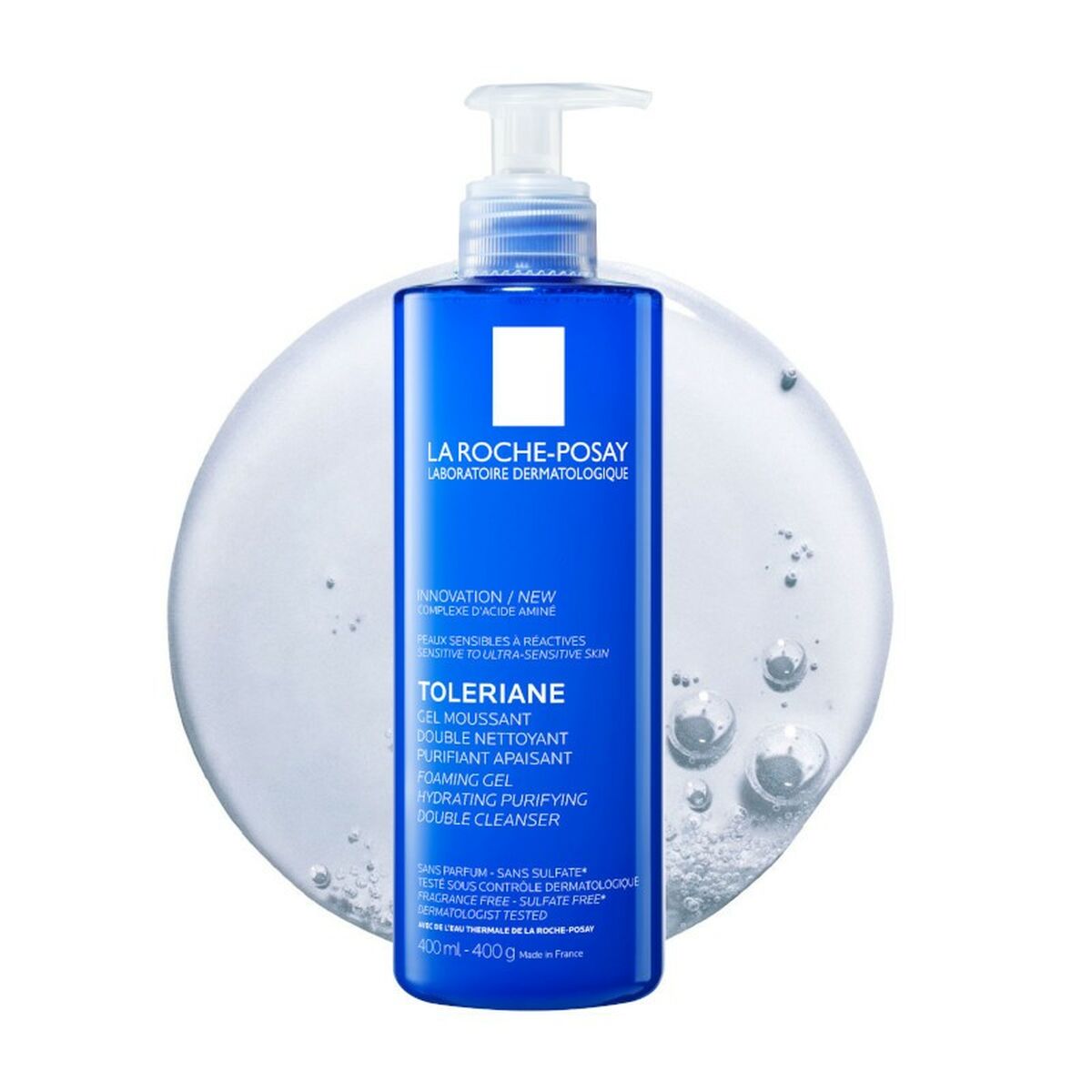 Facial Cleansing Gel La Roche Posay Toleriane 400 ml-2