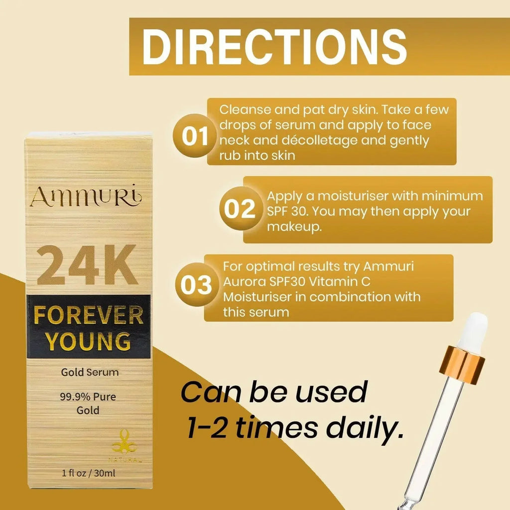 Annuri Hyaluronic Acid 24k Gold Face Serum